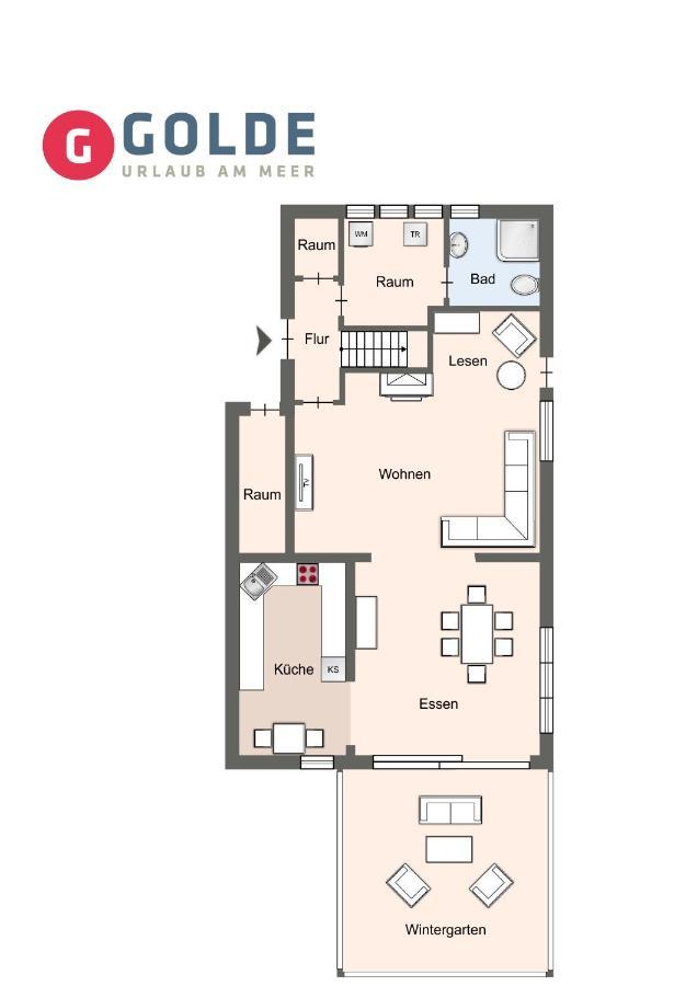 장크트 피터 오르딩 Hus Duenenkieker Spo Hus Duenenkieker Spo 빌라 외부 사진